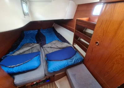 Camarote doble de Popa Velero PALAIN NavegaMed Santa Pola